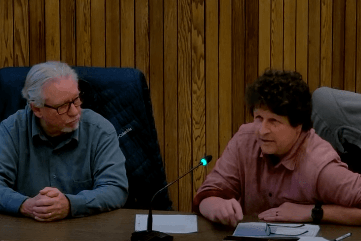 (From left to right) Aldaron Laird and Jeff Anderson