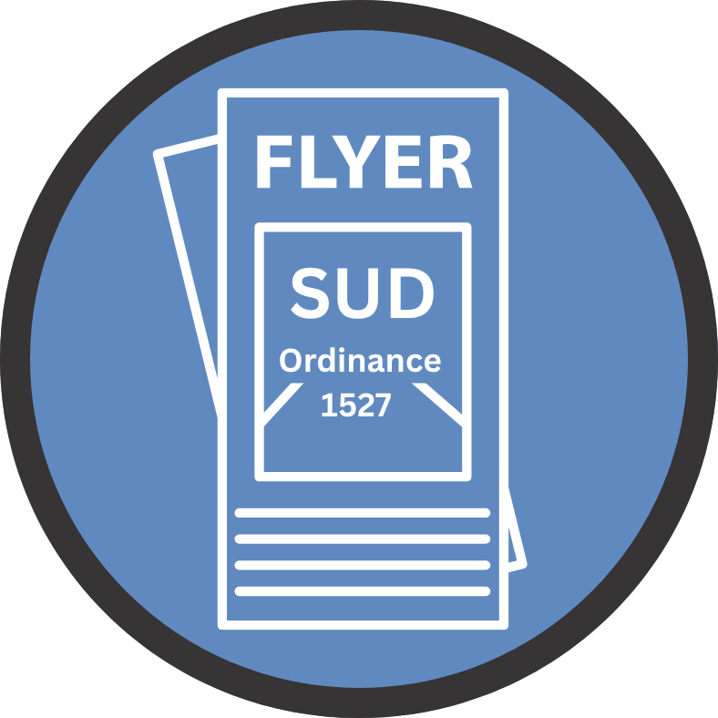 SUD flyer logo