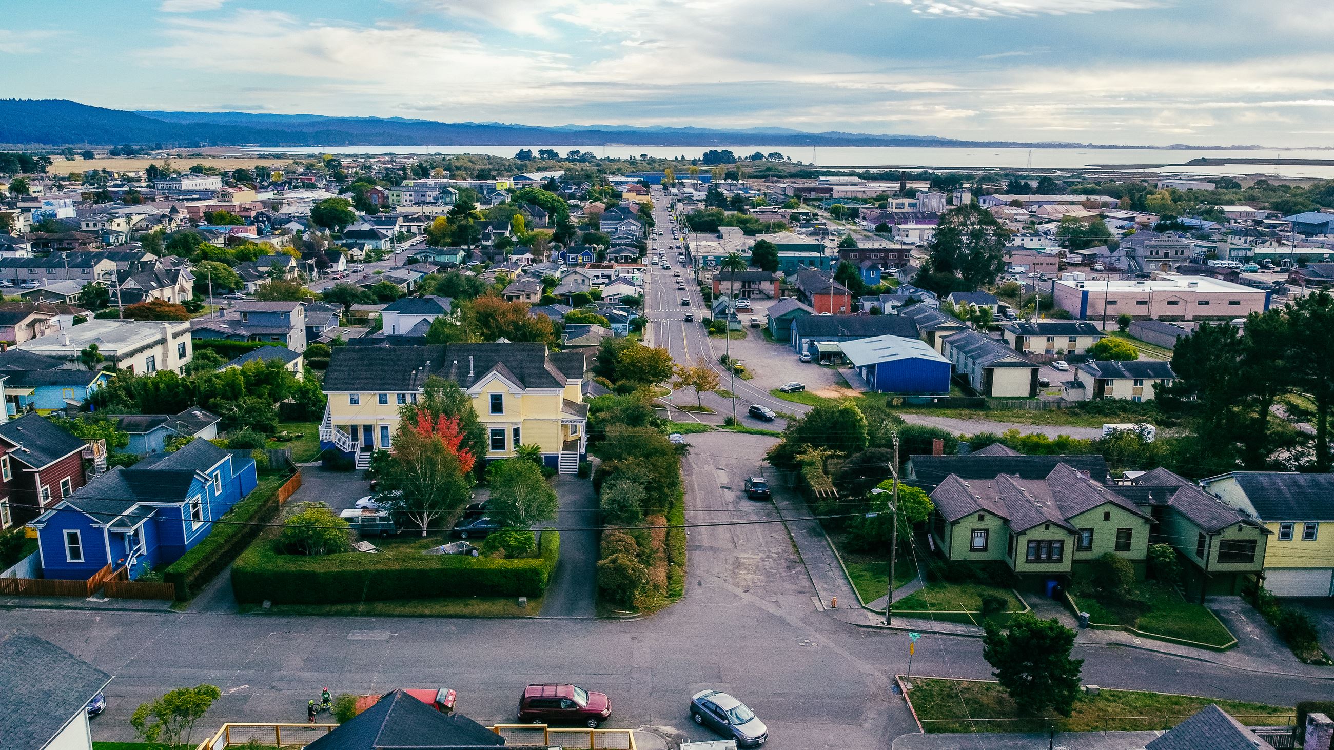 Gateway District Drone Image