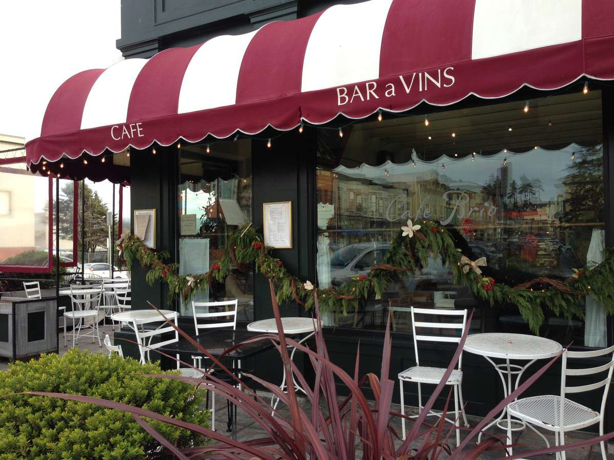 Cafe Brio viewed from outside