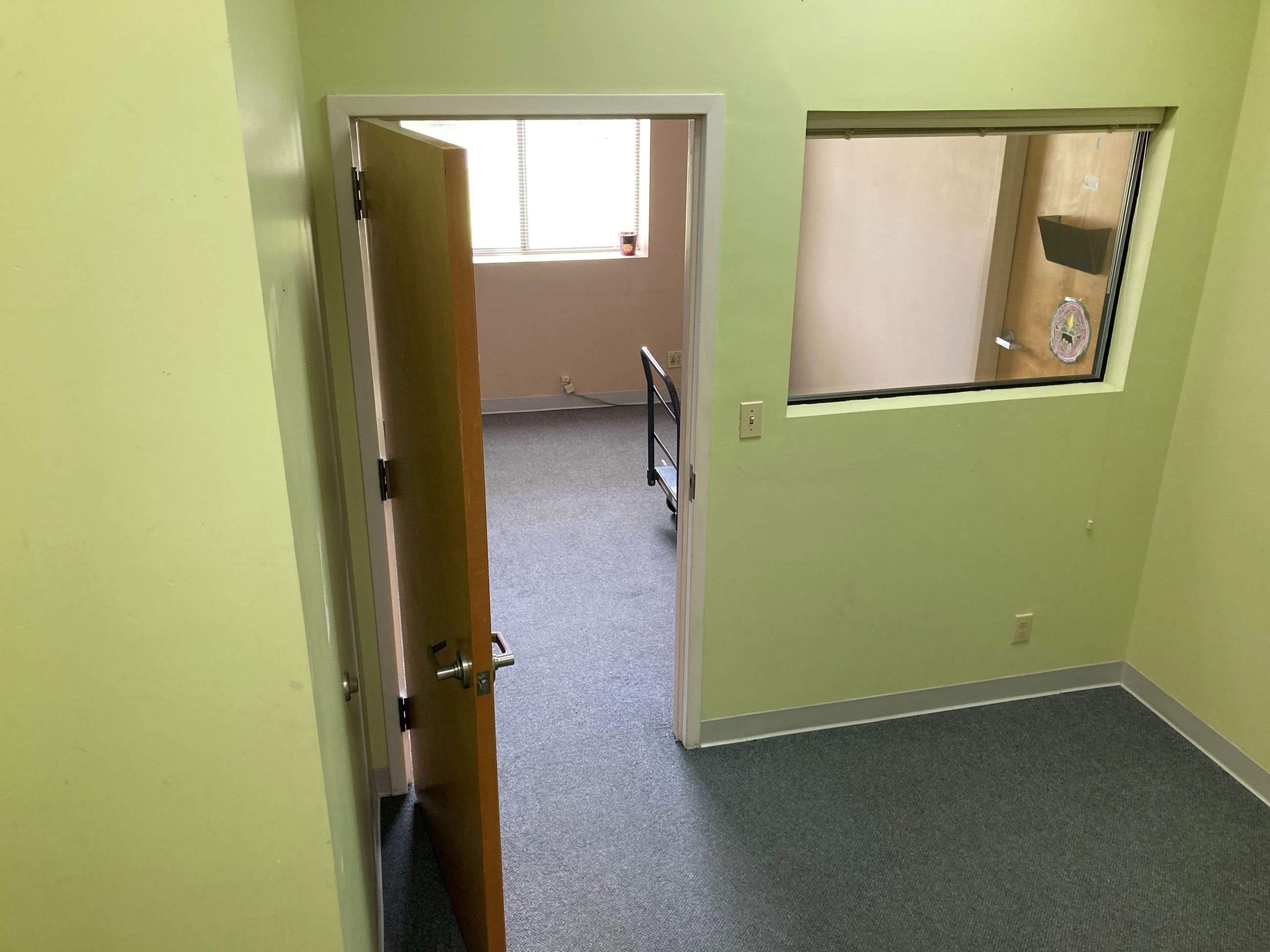 Office Unit 100L - Looking out the Door